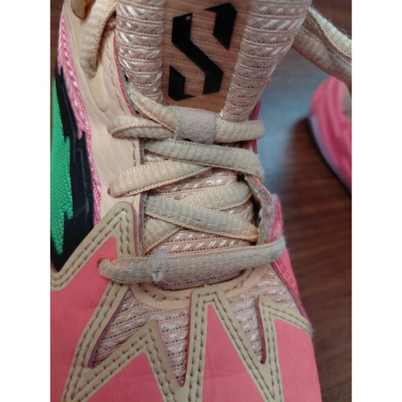 Puma X Scoot Zeros Georgia Peach Pink Kids Basketball Shoe Size 12C - Picture 9 of 9